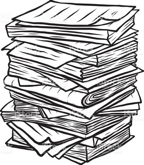 Coloring Pages Stack of Paper के लिए छवि परिणाम