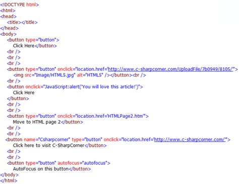 Click Buttons in HTML Codes に対する画像結果