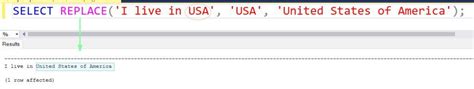 Image result for SQL Server Replace Function