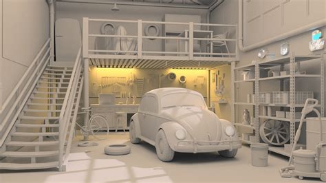 How to Model and Light a Detailed 3D Scene