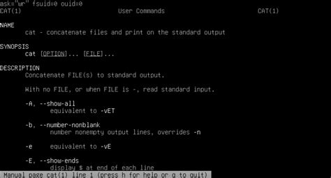 Image result for Linux Cat Command Examples