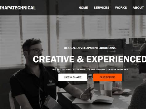 Modern Welcome Page HTML CSS に対する画像結果