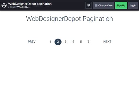 Afbeeldingsresultaten voor Slideshow Pagination HTML