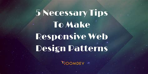 Image result for Responsive Web Design Patterns