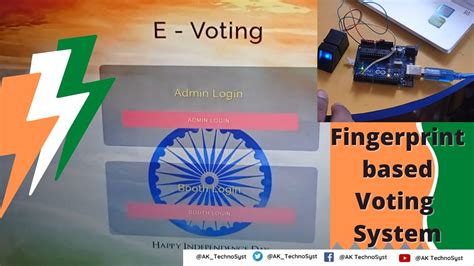 Fingerprint-Based Voting Machine に対する画像結果