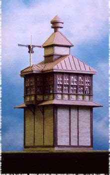 Toradh íomhá ar HO Scale Trackside Signal Tower