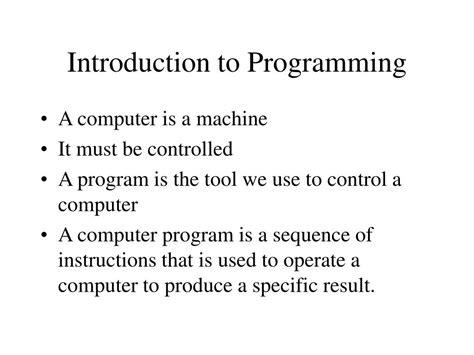 Image result for Introduction To Programming