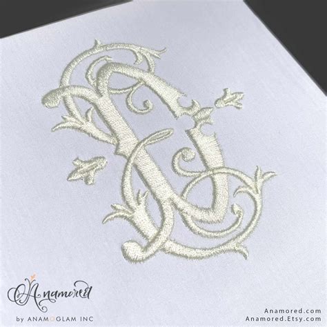 Image result for Machine Embroidery Monogram Designs E