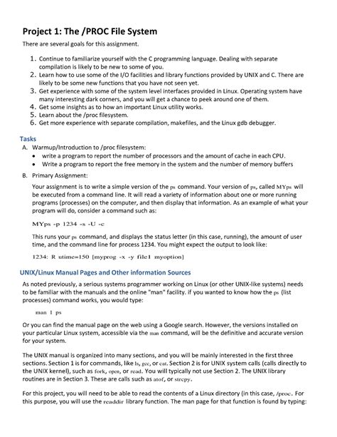 Afbeeldingsresultaten voor Proc File System