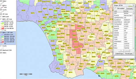 Image result for Zip Code 90036 Map