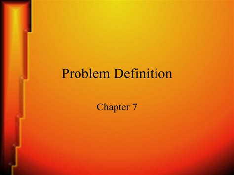 Image result for Problem Definition