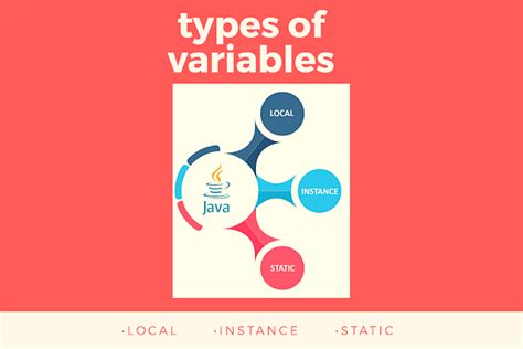 Image result for Types of Variables in Java Local Static Instance