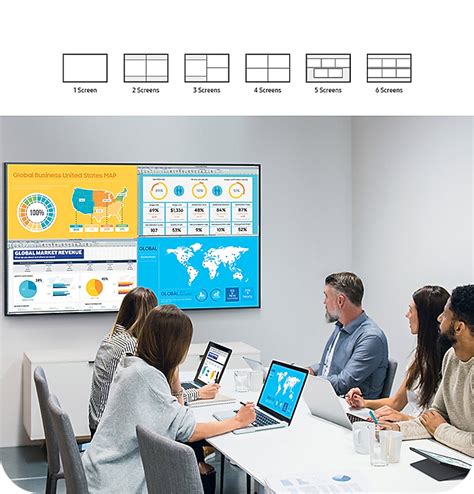Toradh íomhá ar Smart Signage Display