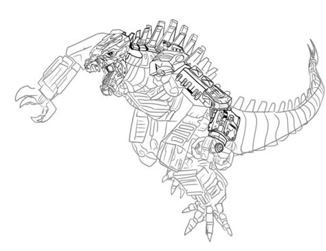 Image result for Robot Godzilla Coloring Pages