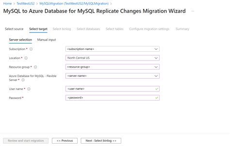 Data in Replication Azure MySQL に対する画像結果