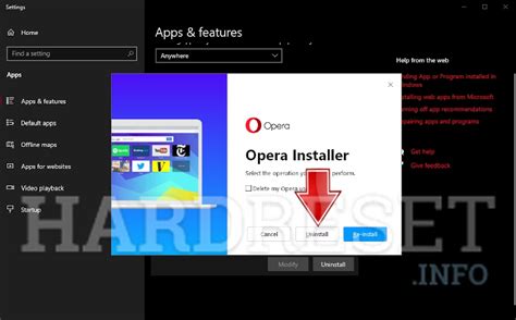 Image result for How to Uninstall Opera Mini Windows 11