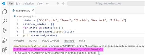 Image result for How to Reverse an Array in Python