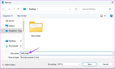 How to Create Batch File in Windows 11 に対する画像結果