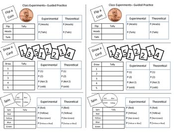 Afbeeldingsresultaten voor Simple Probability Experiments