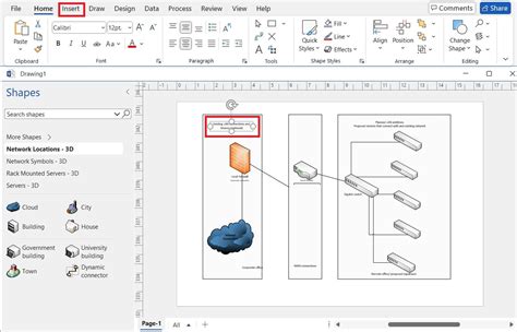 System Architecture Diagram Visio に対する画像結果