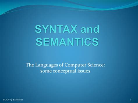 Afbeeldingsresultaten voor Differentiate Between Syntax and Semantics