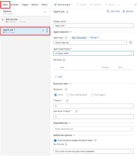 Image result for Add an Agent in Pipeline Script