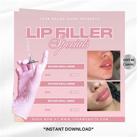 Image result for Botox and Lip Flip Flyer
