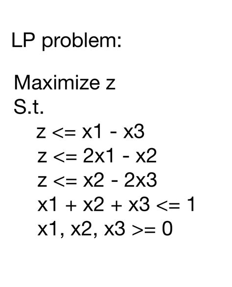 Logistics LP Problem 的图像结果
