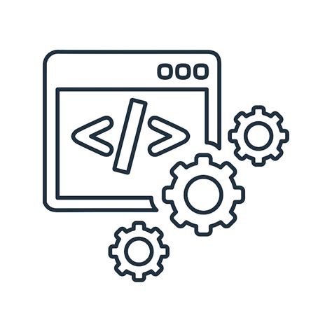 Toradh íomhá ar Software Engineering Icon Vector