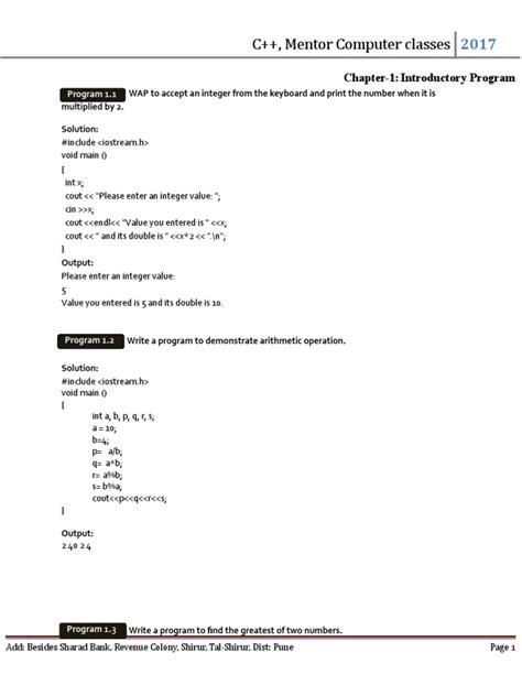 Object-Oriented Programming CPP Book PDF に対する画像結果