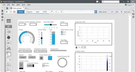 Image result for LabVIEW Web Project Demo