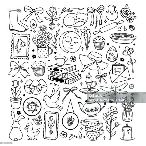 Image result for Cottage Core Doodles