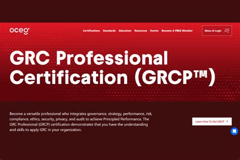Certified GRC Professional に対する画像結果