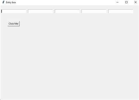 Numeric Entry Box Python Tkinter に対する画像結果