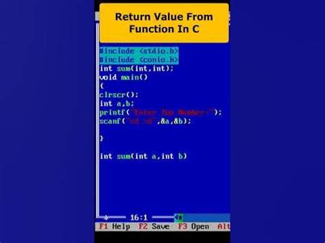 Image result for C Programming How to Returns Basic