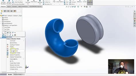 Afbeeldingsresultaten voor Sweep Revolve Base SolidWorks