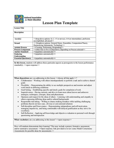 Image result for Sample Unit Lesson Plan