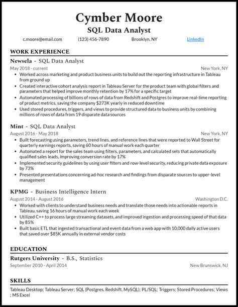 Toradh íomhá ar Use of SQL for Data Analyst