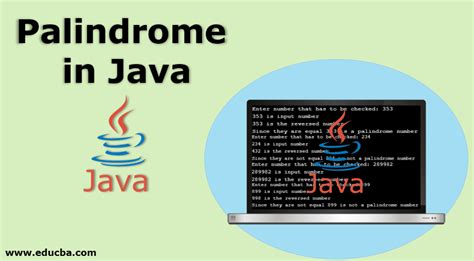 Image result for Palindrome Program in Java