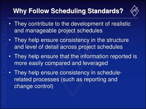 Image result for Examples of Scheduling Guidelines