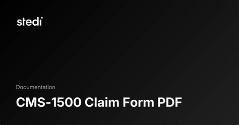 Image result for CMS Claim Form