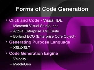 Image result for Code Generation of IDE