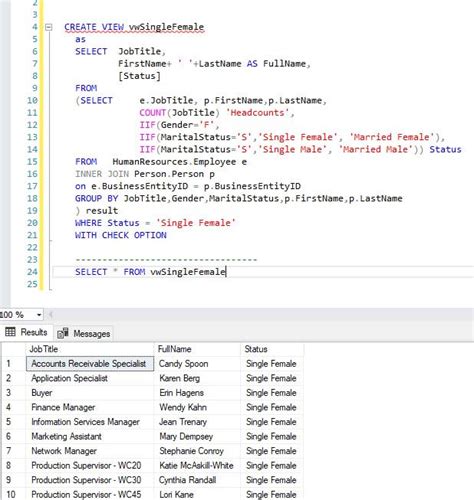 Image result for How to Create View Table in SQL Workbnch