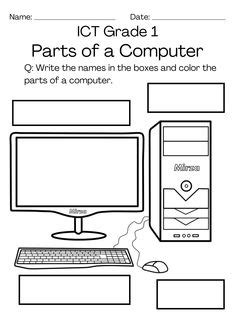 Image result for Supercomputers Worksheet for Grade 1