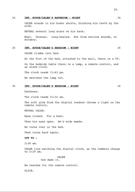 Afbeeldingsresultaten voor How to Write Match Cut Script