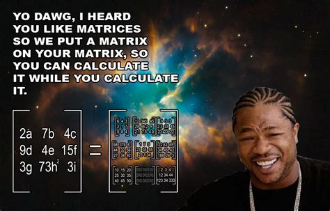 Image result for Matrix Factorization Meme