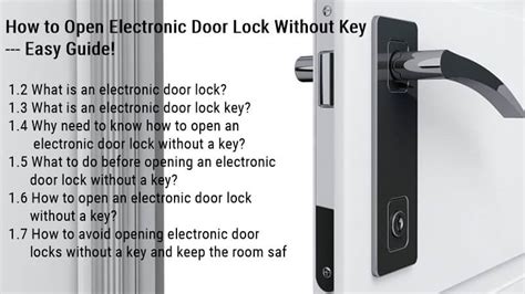 Image result for Battery Compartment On Keyless Push Button Door Lock