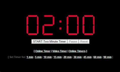 Afbeeldingsresultaten voor Timer Visual 2Mins