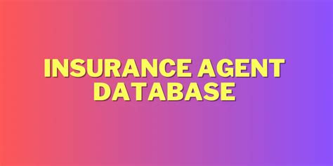 Image result for Insurance Agent Client Database Template