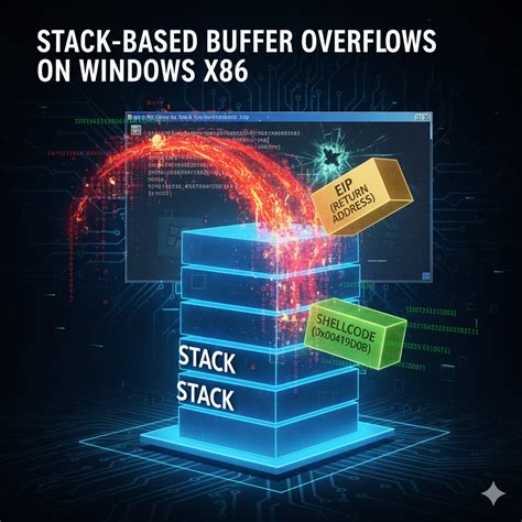 Toradh íomhá ar Stack Visalization Buffer Overflow Tool